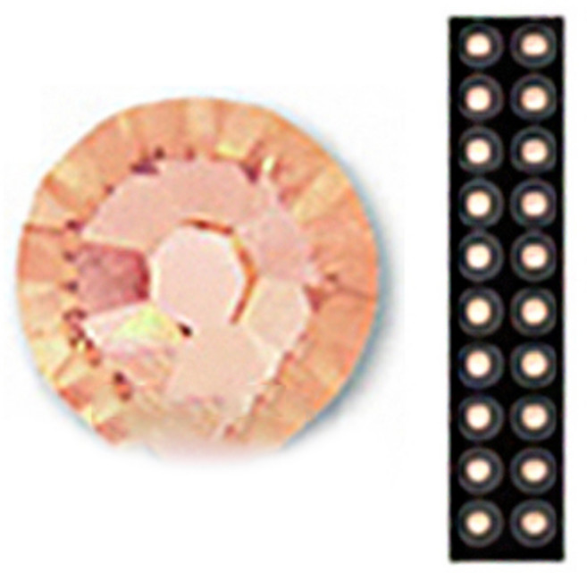 와사비네코 미미츠보 쥬얼리 귀지압패치 4mm, 라이트피치, 1개