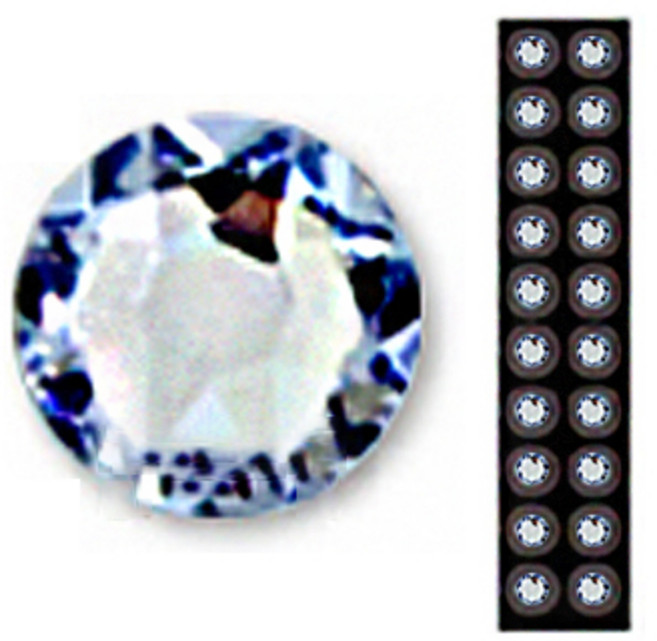 와사비네코 미인츠보 쥬얼리 귀지압패치 M 3.0mm 20p, 라이트사파이어, 1개