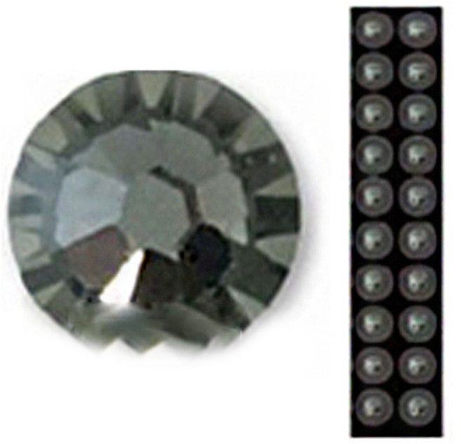 와사비네코 미인츠보 쥬얼리 귀지압패치 M 3.0mm 20p, 블랙다이아몬드, 1개