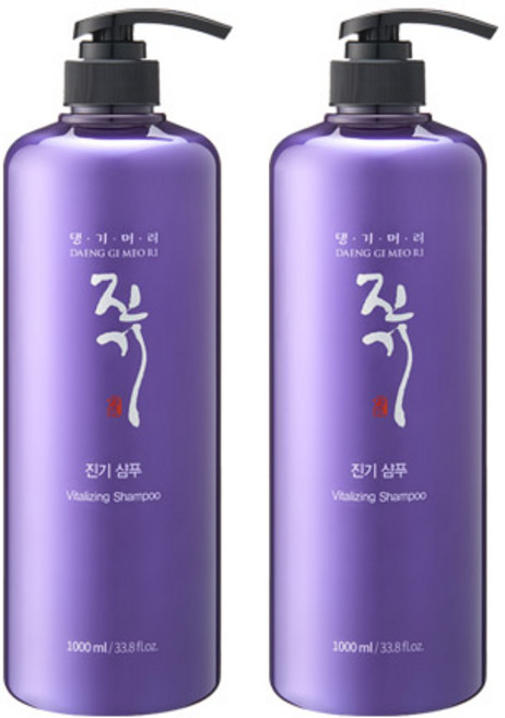 댕기머리 진기 샴푸, 1L, 2개