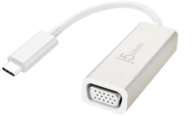 넥스트 USB C타입 to VGA 변환 컨버터, NEXT-JCA111, 1개