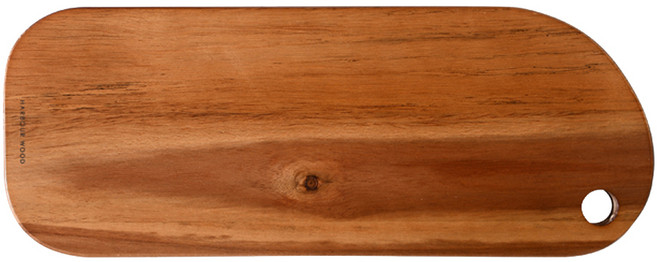 아이코닉하우스 하버 원목 아카시아 플레이팅 도마, 1개
