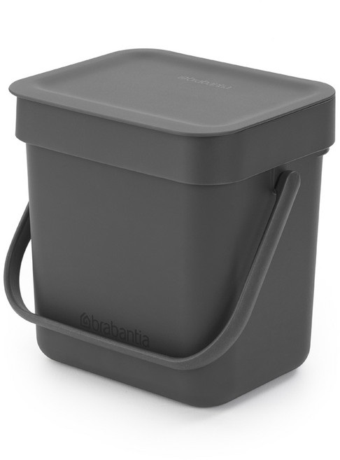 브라반티아 분리 휴지통 3L, 그레이