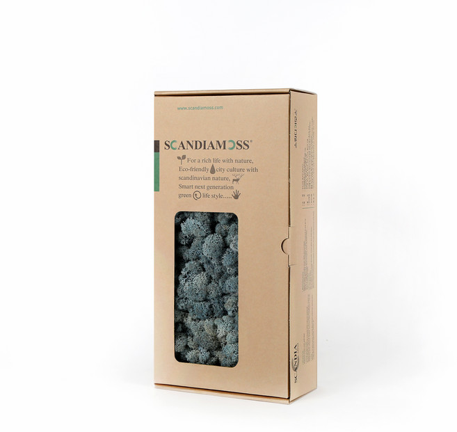 SCANDIAMOSS 苔蘚 RM500 冰藍色 500g, 1個