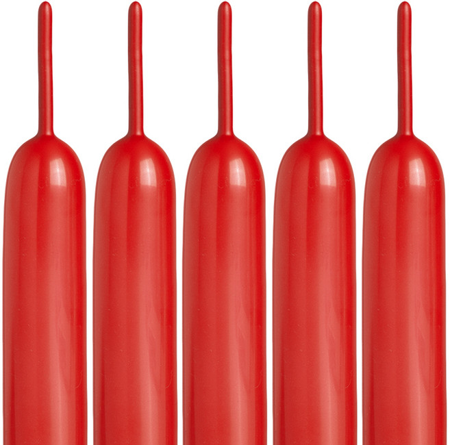 셈퍼텍스 요술풍선 260s, 레드, 50개