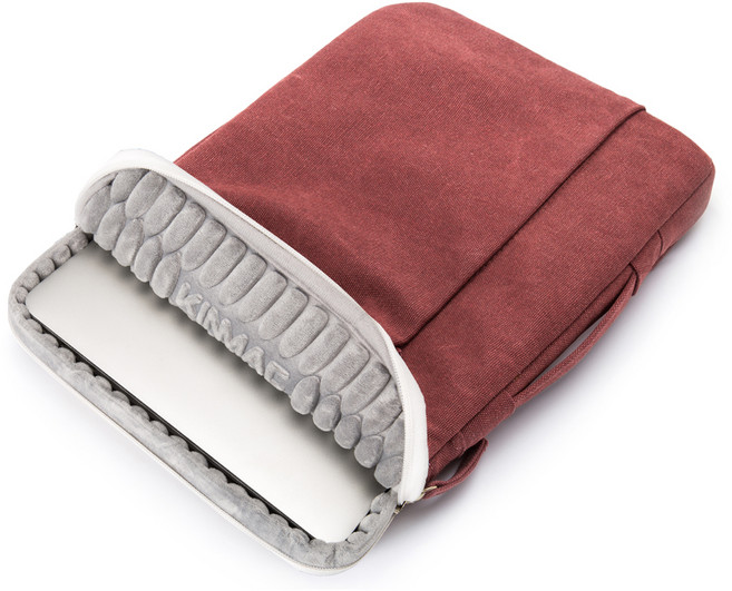 킨맥 360쉴드 노트북 파우치, 버건디, 1개