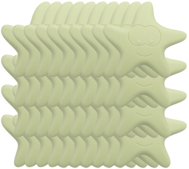 블럭마트 불가사리 문보호패드, 민트, 40개