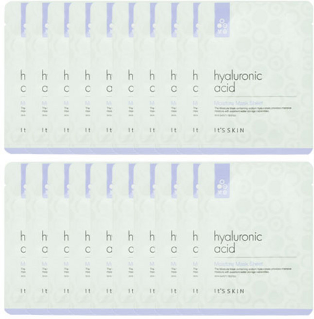 잇츠스킨 히아루론산 보습 마스크 시트 17g, 1개입, 20개