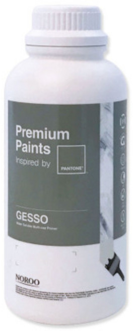 노루페인트 팬톤 프리미엄 멀티 프라이머 수성 젯소, 불투명, 1L, 1개