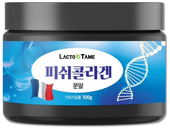 락토테미 피쉬콜라겐 분말, 100g, 1개