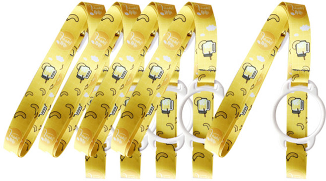 블럭마트 휴대용 길이조절 물병 스트랩, TYPE11, 5개