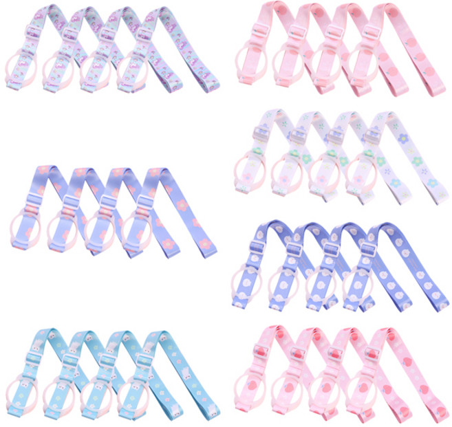 블럭마트 물병 스트랩, 랜덤발송, 4개