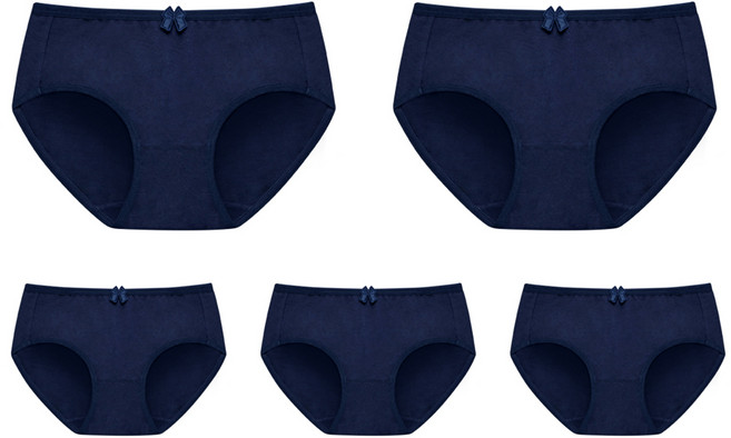 데일리지 베이직 통기성 순면 팬티 5p 세트