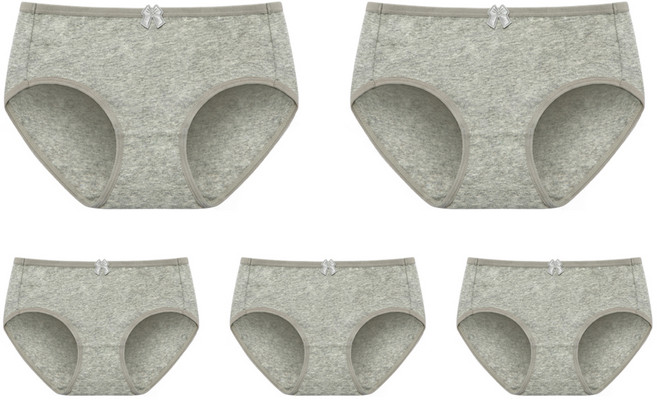 데일리지 베이직 통기성 순면 팬티 5p 세트