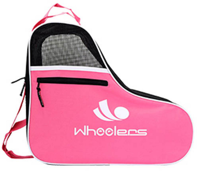 휠러스 인라인 롤러스케이트 전용 가방, 핑크, 1개