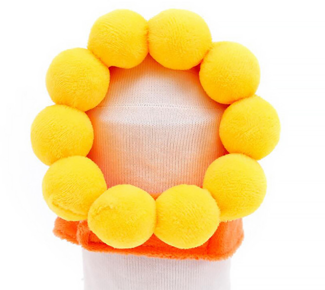 파스텔펫 동물 캐릭터 반려동물모자, 해바라기, 1개