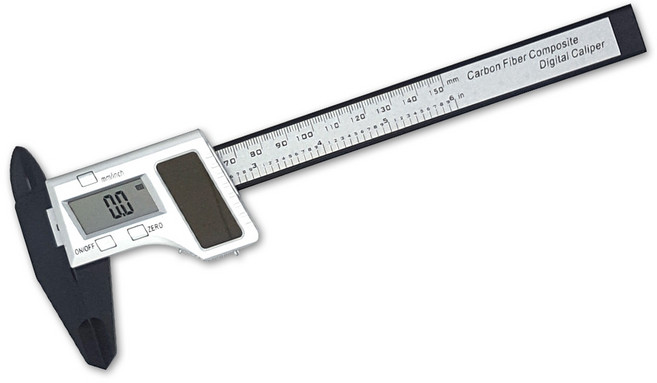 디지털 카본 태양열 버니어 캘리퍼스, 1개