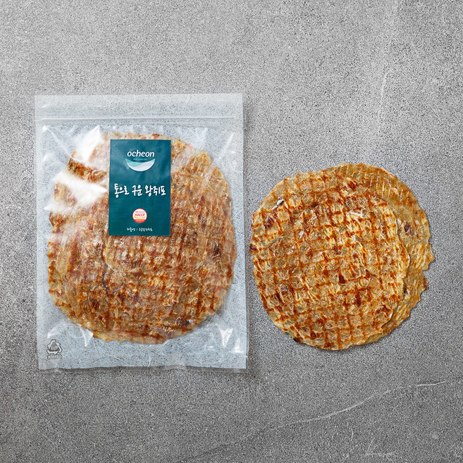 오천 구운왕쥐치포, 265g, 1개