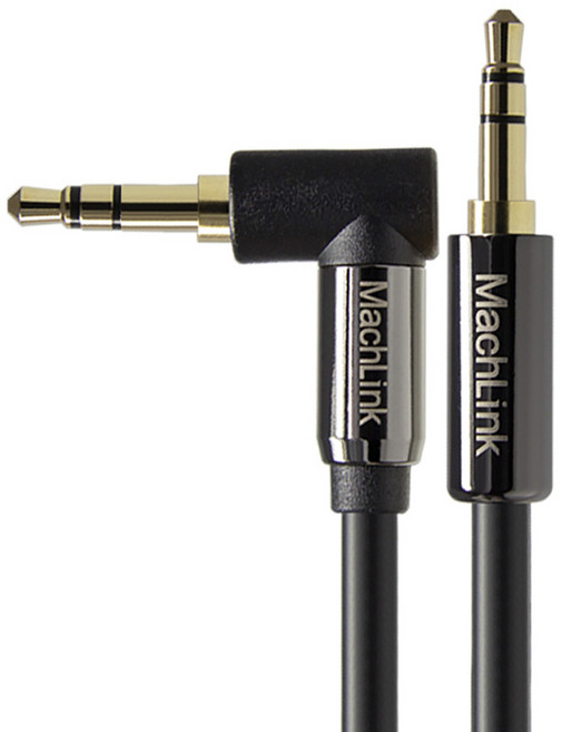 마하링크 3극 스테레오 AUX 꺾임 고급형 오디오 케이블, ML-3TH100 (10m), 혼합색상, 1개