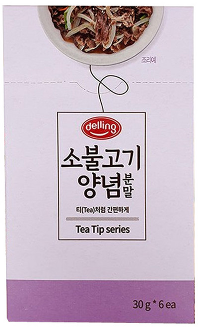 델링 소불고기양념 분말, 180g, 1개