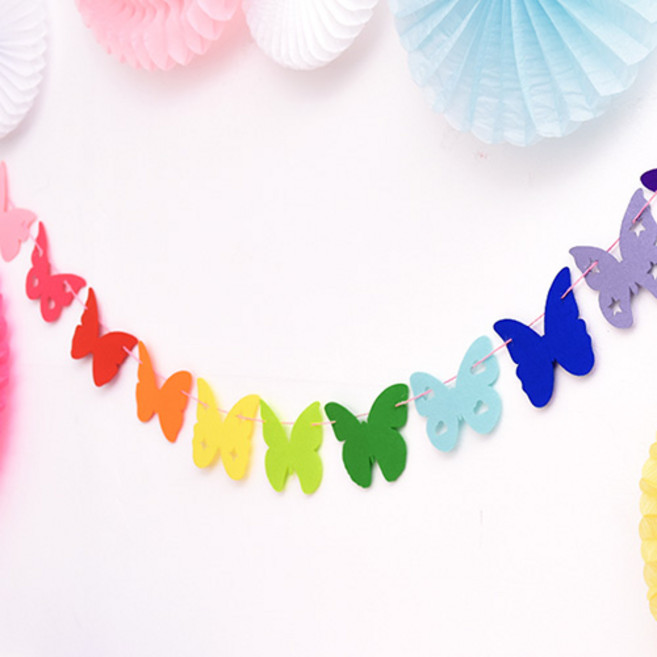 파티해 펠트 나비가랜드 2p, 레인보우