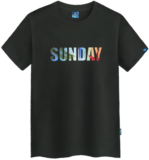 진마니아 선데이 라운드 통기성 반팔 티셔츠 TS-313