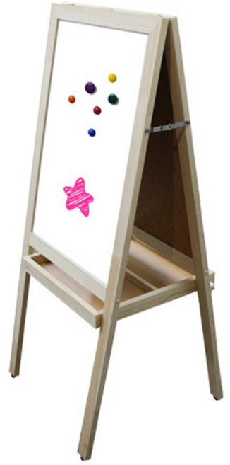 금강칠판 이젤 양면 자석 화이트 보드판