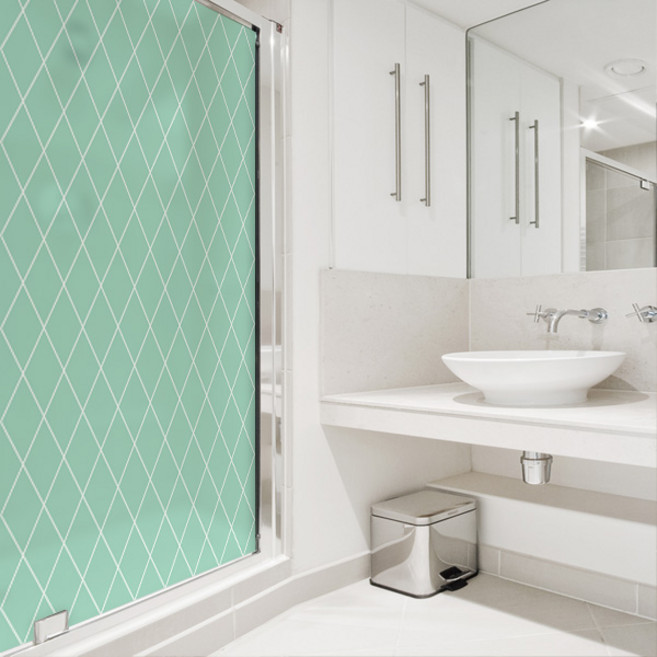 디자인수풀 북유럽스타일 무점착 샤워 윈도우 시트지, NSW 824