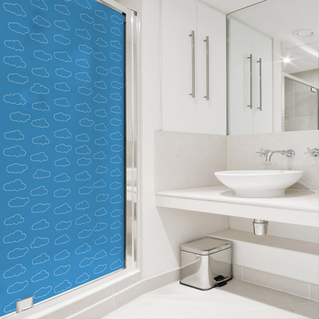 디자인수풀 북유럽스타일 무점착 샤워 윈도우 시트지, NSW 827