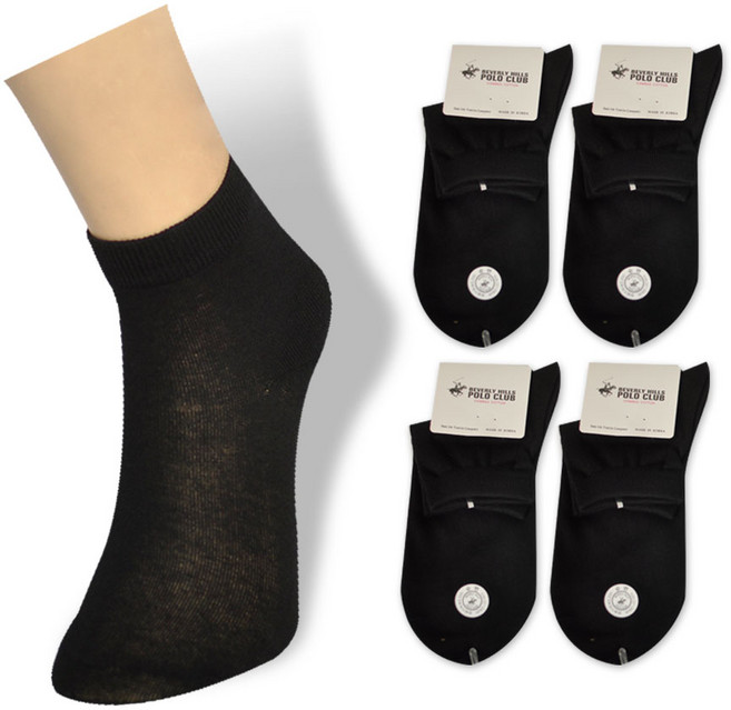 비버리힐스폴로클럽 여성용 순면 양말 5402 5족