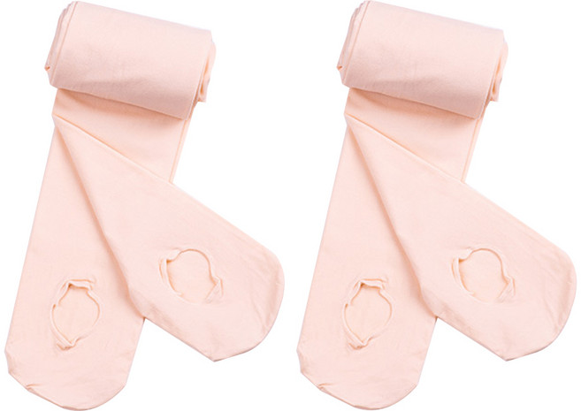 아동용 구멍 발레 타이즈 2p