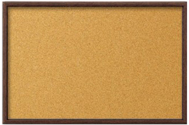 두문 코르크 게시판 W10, 우드