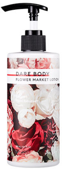 미샤 데어 바디로션 플라워마켓, 500ml, 1개