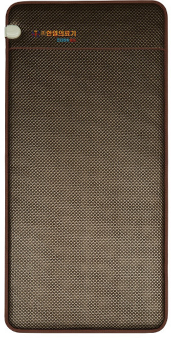 한일의료기 초음파 스판덱스 전기매트 브라운 HI-105S, 싱글(95 x 195 cm)