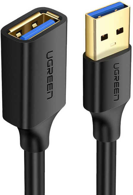 유그린 순동 USB 3.0 고속 연장케이블 연장선, 1개, 1m