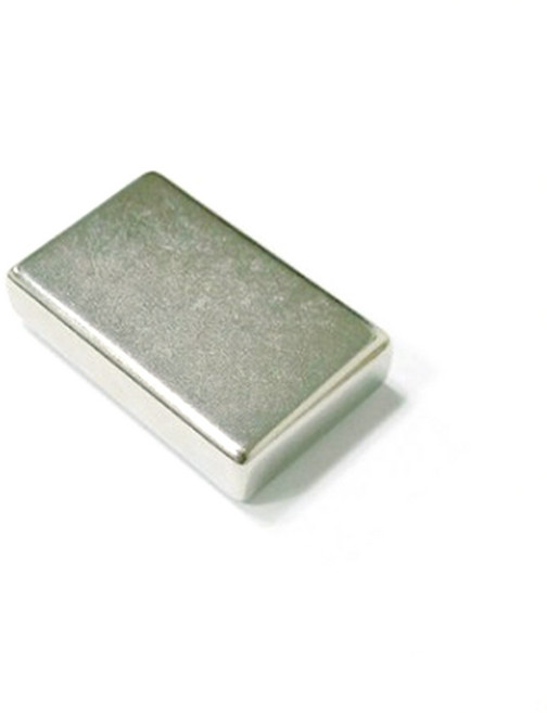 파티복닷컴 ND 사각 자석 40 x 25 mm, 실버, 1개