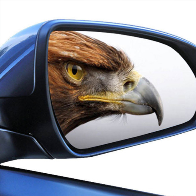 EAGLE EYE 汽車 The New Grandeur 防水 疏水 親水 後視鏡鍍膜貼膜 181號 2片 + 附加配件, 1套, 混合色