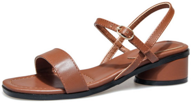 여성용 스트랩 샌들 4.5cm