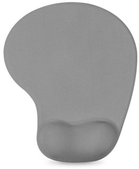 엑토 메모리폼 팜레스트 손목 보호 소프트 마우스 패드 MP-25, 그레이, 1개