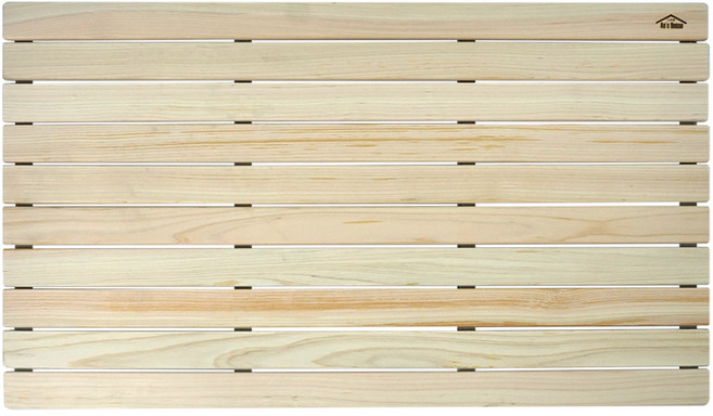 안스하우스 편백나무 롤링 발매트 중 평형, 혼합색상, 1개