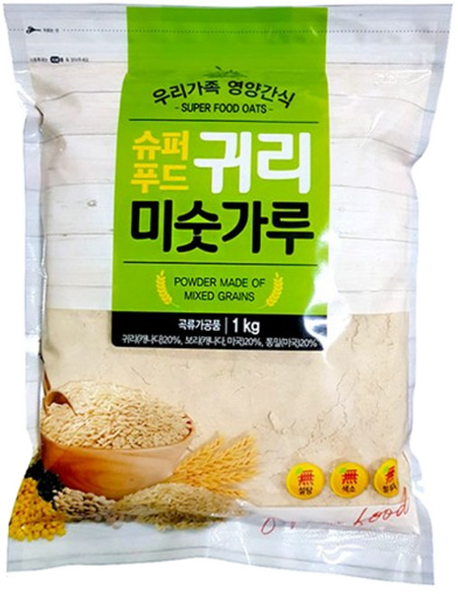 슈퍼푸드 귀리 미숫가루, 1kg, 1개