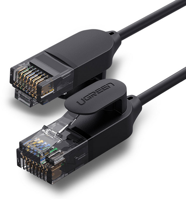 유그린 울트라 슬림 CAT6A 기가 랜선 5m, 1개