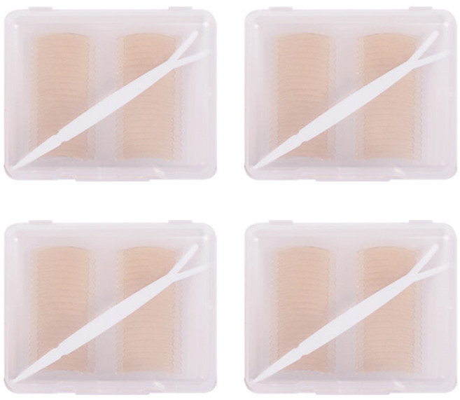 온더랩 누드 쌍커풀 테이프 40p, 맵시형, 4개