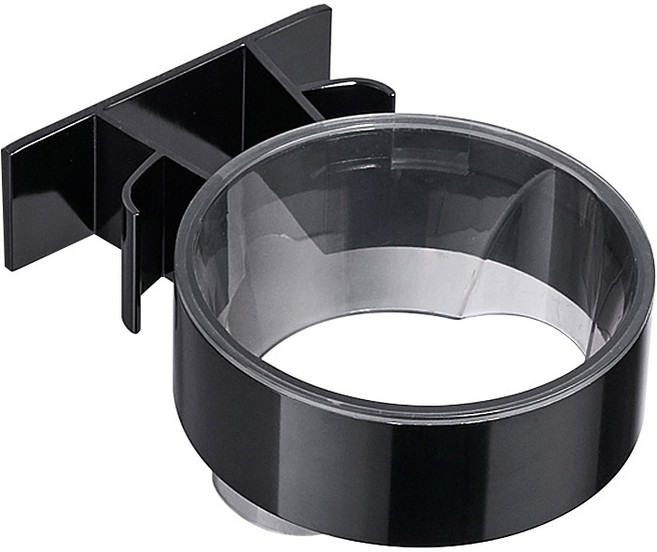 모나코올리브 메탈라인 싱글 드라이기거치대, 블랙, 1개