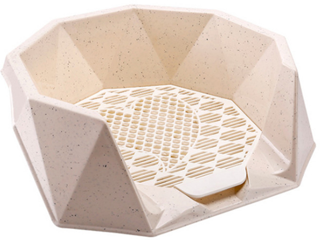 파스텔펫 파스텔 다이아 반려견 배변판, 베이지, 1개