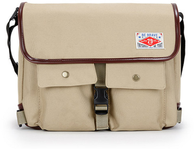 핍스 retro 메신저백