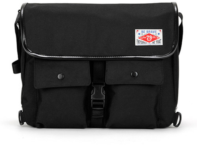 핍스 retro 메신저백