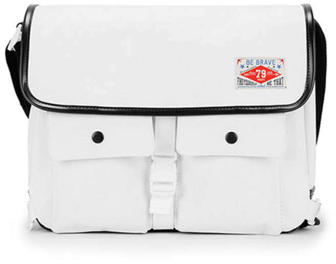 핍스 retro 메신저백