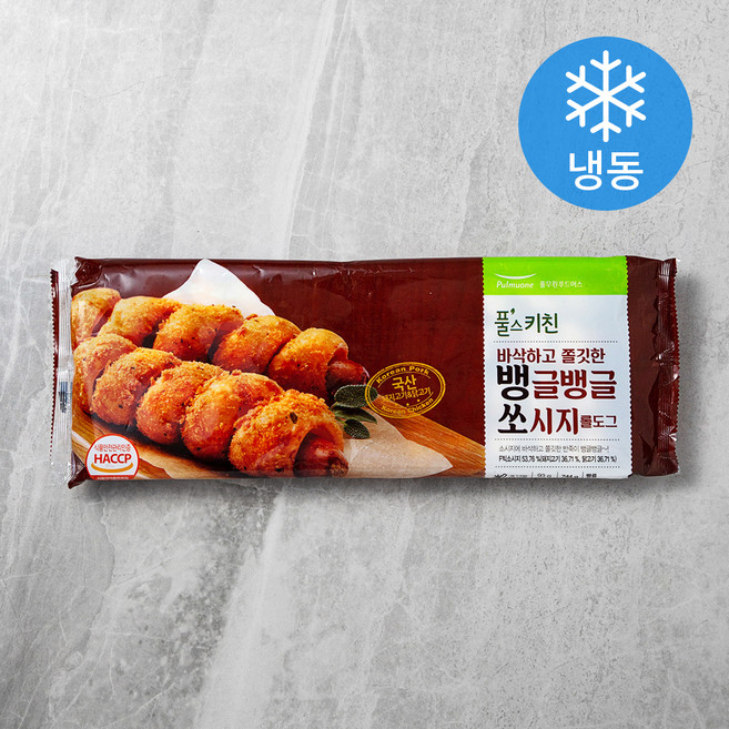 풀스키친 뱅글뱅글 쏘시지 (냉동), 93g, 8개입, 1개