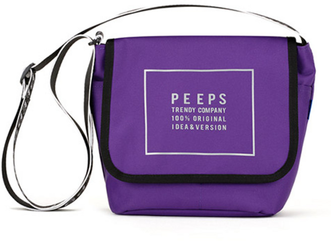 peeps reflect light mini 斜揹包, violet